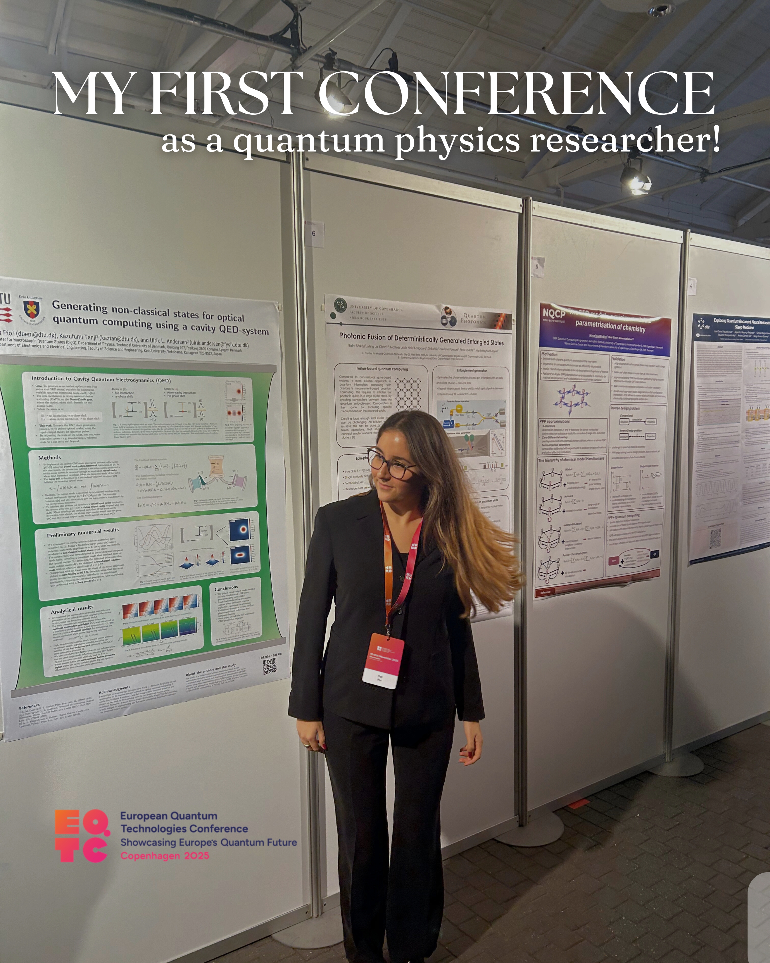 My first conference